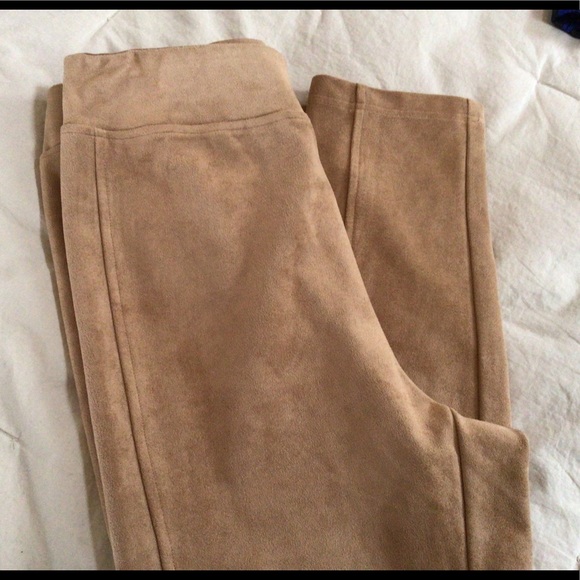 Sugarlips faux suede leggings, size Small New with tags - Picture 8 of 8
